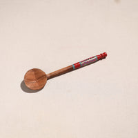 Handmade Lacquered Wooden Ladle Spoon (12 in) 40