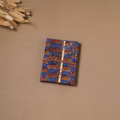 Handmade Paper Notebook in Bagru Cover with Thread Lock (7 x 5 in) 30