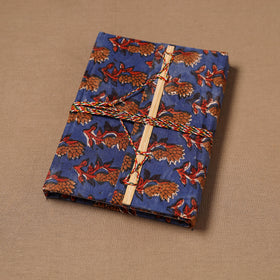 Handmade Paper Notebook in Bagru Cover with Thread Lock (7 x 5 in) 30