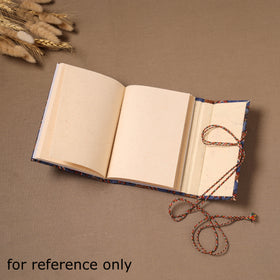 Handmade Paper Notebook in Ajrakh Cover with Thread Lock (7 x 5 in) 21