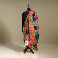 Multicolor - patchwork reversible silk bengal kantha work