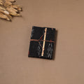 Handmade Paper Notebook in Ikat Cover with Thread Lock (7 x 5 in) 01