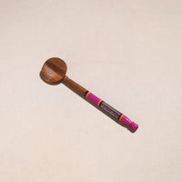 Handmade Lacquered Wooden Ladle Spoon (12 in) 41