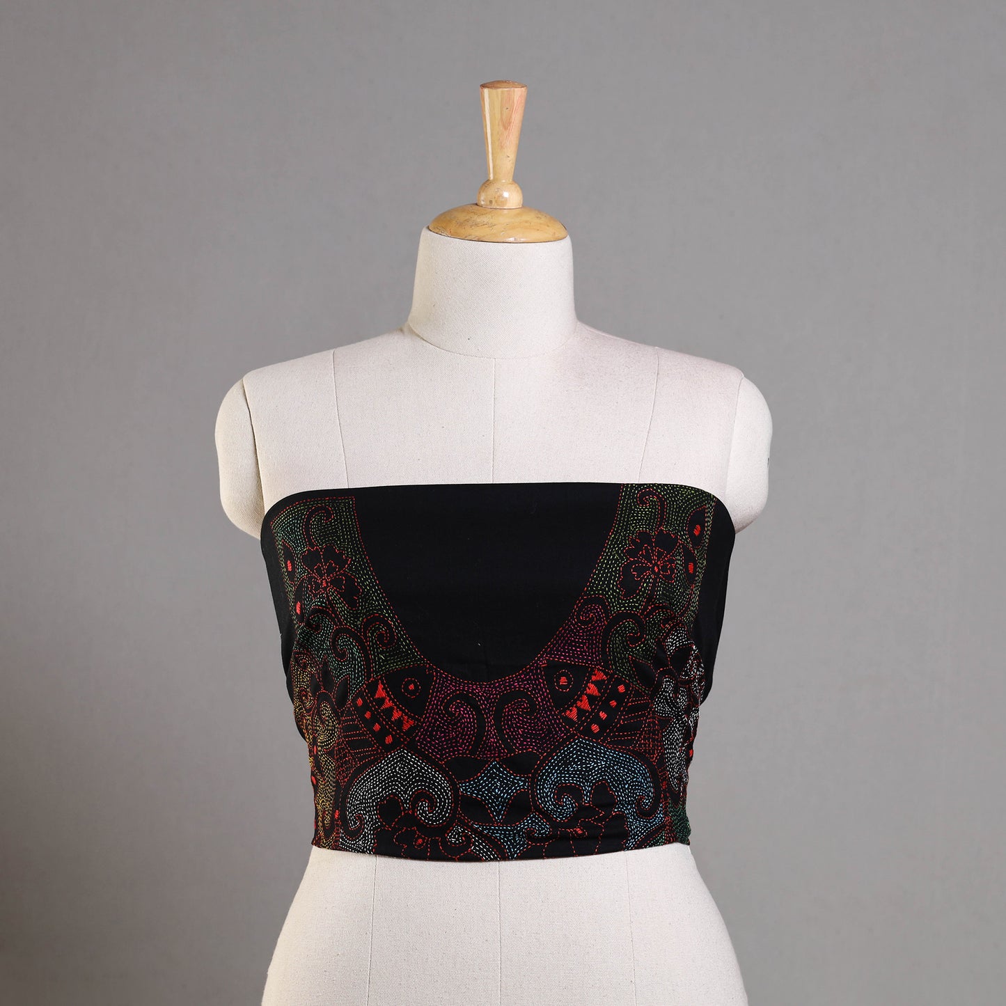 Kantha Embroidery Blouse Piece