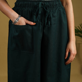 Buy Cotton Bengal Kantha Hand Embroidery Palazzo