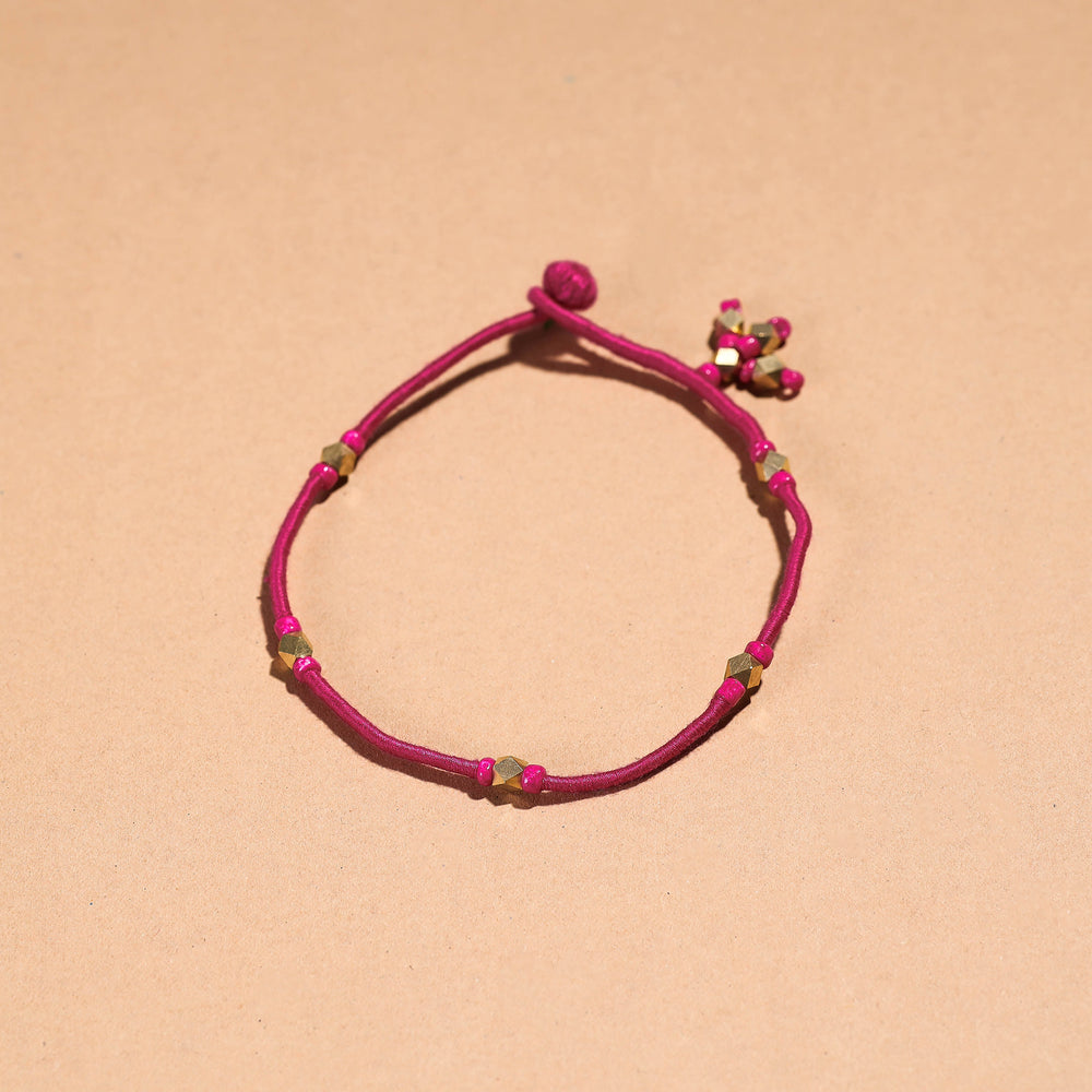 Handcrafted Patwa Anklet