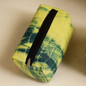  Yellow Handmade Cotton Toiletry Bags (Set of 3)