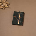 Handmade Paper Notebook in Ikat Cover with Thread Lock (7 x 5 in) 03