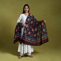  Brown Cotton Hand Batik Print Dupatta