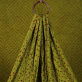 Green - Kutch Bandhani Tie-Dye Modal Silk Fabric 11