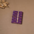 Handmade Paper Notebook in Ikat Cover with Thread Lock (7 x 5 in) 05