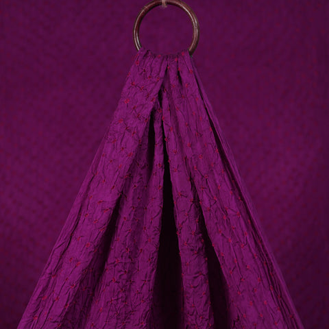 Kutch Bandhani Tie-Dye Modal Silk Fabric 13