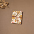 Handmade Paper Notebook in Floral Cover with Thread Lock (7 x 5 in) 07