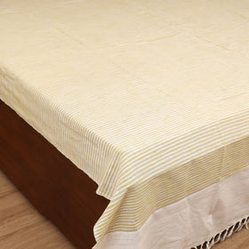 Bijnor Pure Handloom Cotton Double Bed Sheet (108 x 90 in) 35