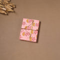 Handmade Paper Notebook in Floral Cover with Thread Lock (7 x 5 in) 09