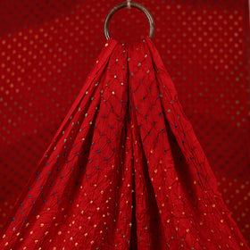 Kutch Bandhani Tie-Dye Modal Silk Fabric 16