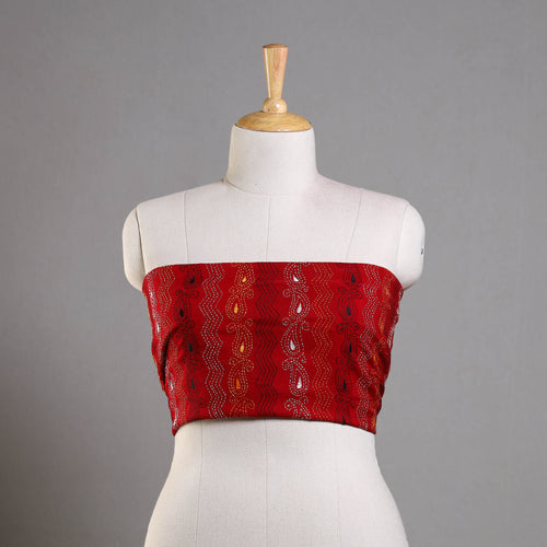 Kantha Embroidery Blouse Piece