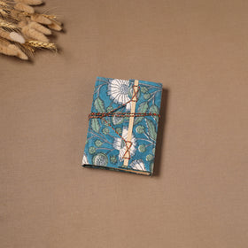 Handmade Paper Notebook in Floral Cover with Thread Lock (7 x 5 in) 11