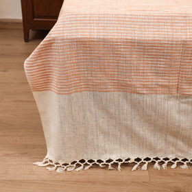 Bijnor Pure Handloom Cotton Double Bed Sheet (108 x 90 in) 36