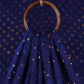 Kutch Bandhani Tie-Dye Modal Silk Fabric 01