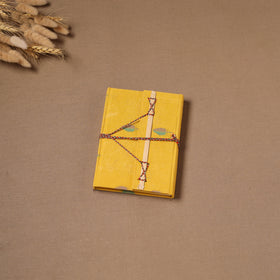 Handmade Paper Notebook in Buti Cover with Thread Lock (7 x 5 in) 14