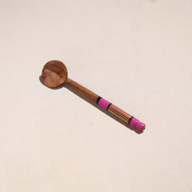 Buy Handmade Lacquered Wooden Ladle Spoon 