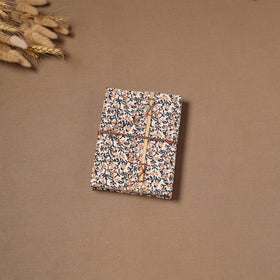 Handmade Paper Notebook in Floral Cover with Thread Lock (7 x 5 in) 13