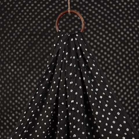 Kutch Bandhani Tie-Dye Modal Silk Fabric 04