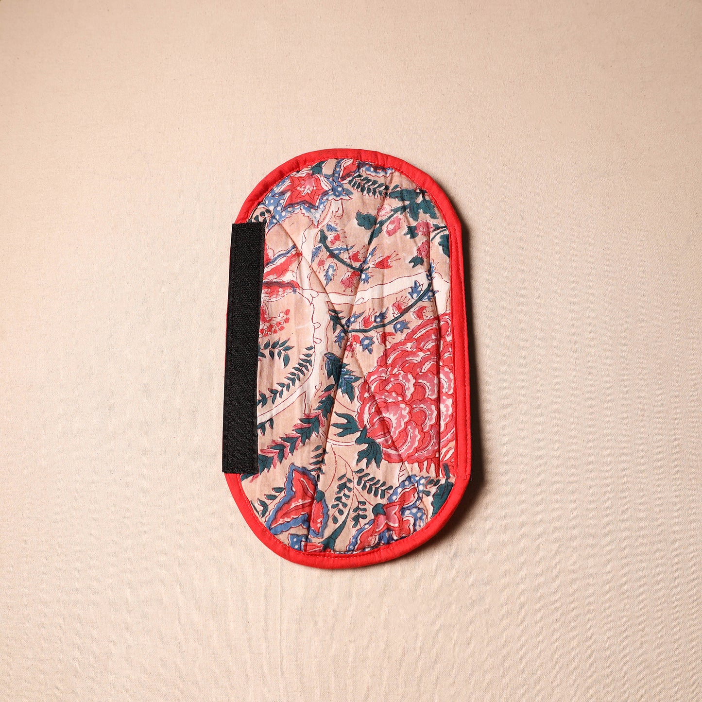 Handmade cotton fridge handle cover 57 - handcrafted