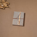 Handmade Paper Notebook in Buti Cover with Thread Lock (7 x 5 in) 16