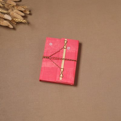 Handmade Paper Notebook in Buti Cover with Thread Lock (7 x 5 in) 17