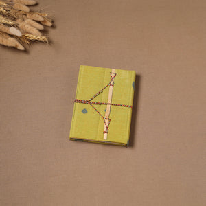 Handmade Paper Notebook in Buti Cover with Thread Lock (7 x 5 in) 18