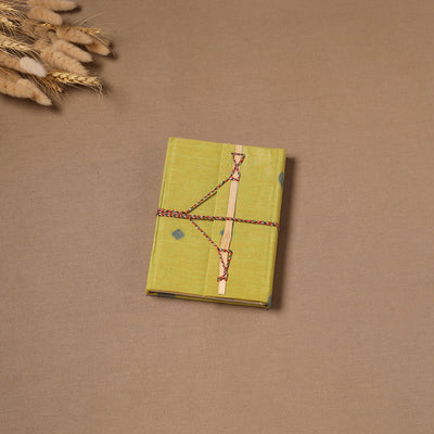 Handmade Paper Notebook in Buti Cover with Thread Lock (7 x 5 in) 18