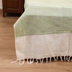 Bijnor Pure Handloom Cotton Double Bed Sheet (108 x 90 in) 38