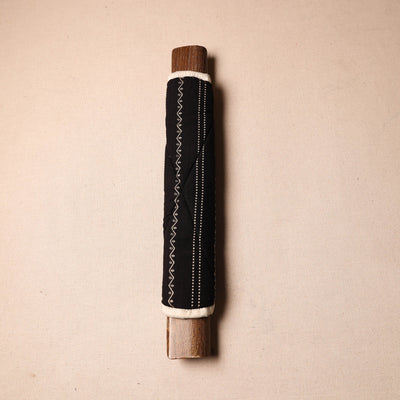 Buy Handmade Cotton Black Fridge Handle Cover