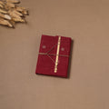 Handmade Paper Notebook in Buti Cover with Thread Lock (7 x 5 in) 20