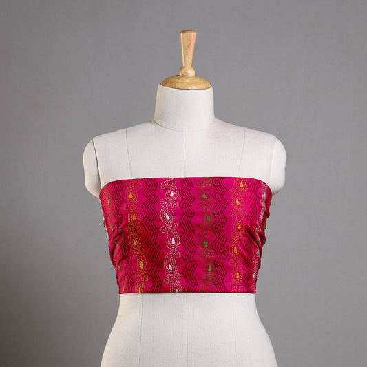 Kantha Embroidery Blouse Piece