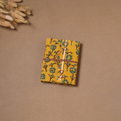 Handmade Paper Notebook in Ajrakh Cover with Thread Lock (7 x 5 in) 22