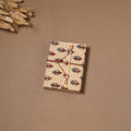 Handmade Paper Notebook in Ajrakh Cover with Thread Lock (7 x 5 in) 23