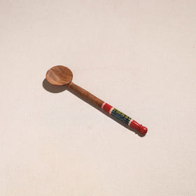 Buy Handmade Lacquered Wooden Ladle Spoon 