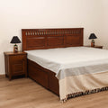 Bijnor Pure Handloom Cotton Double Bed Sheet (108 x 90 in) 40