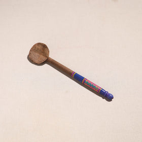Buy Handmade Lacquered Wooden Ladle Spoon 