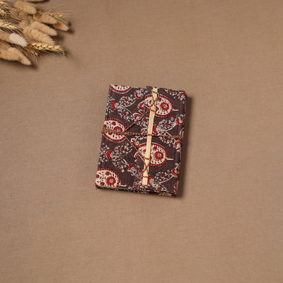 Handmade Paper Notebook in Ajrakh Cover with Thread Lock (7 x 5 in) 28