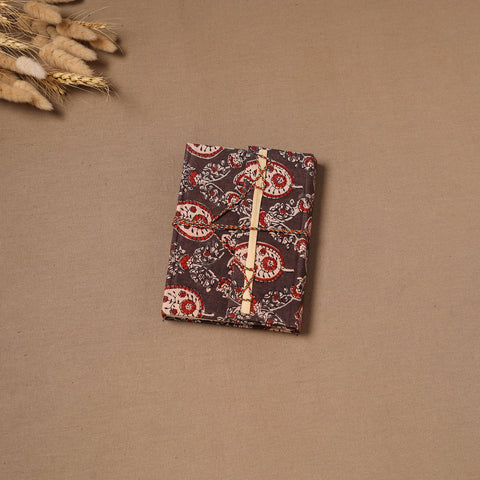 Handmade Paper Notebook in Ajrakh Cover with Thread Lock (7 x 5 in) 28