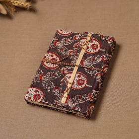 Handmade Paper Notebook in Ajrakh Cover with Thread Lock (7 x 5 in) 28