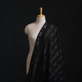 Black - Sambalpuri Ikat Handloom Cotton Fabric 01