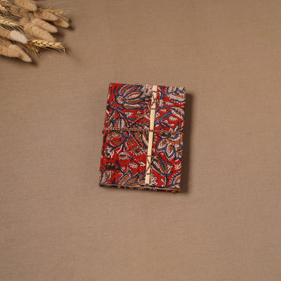 Handmade Paper Notebook in Bagru Cover with Thread Lock (7 x 5 in) 29