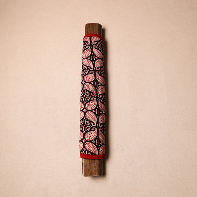 Buy Black Handmade Cotton Fridge Handle Cover