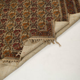 Multicolor - Warangal Handwoven Kalamkari Block Print Cotton Durrie / Carpet / Rug (5 x 7 Feet) 28