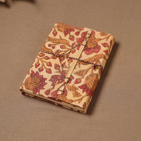 Handmade Paper Notebook in Bagru Cover with Thread Lock (7 x 5 in) 31